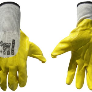 Työhanskat nitriili/puuvilla 10koko