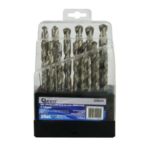 Poranteräsarja HSS 25os 1-13mm